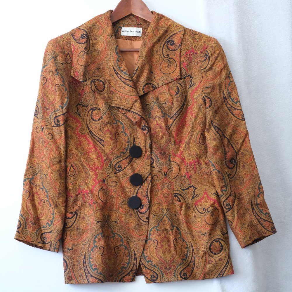 Paisley blazer